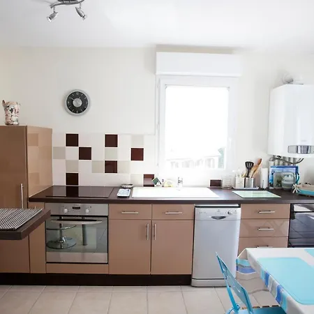 Appart Proche Avec Piscine Et Parking Couvert Prive Daire Merville-Franceville-Plage